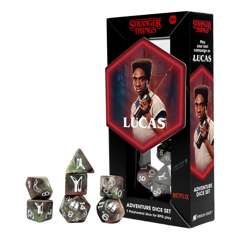 Sirius Dice: Adventure Dice Set - Stranger Things: Lucas