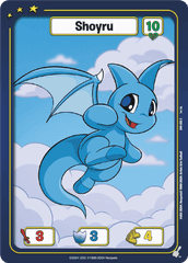 Shoyru (Blue) - Defenders of Neopia - 1st Edition