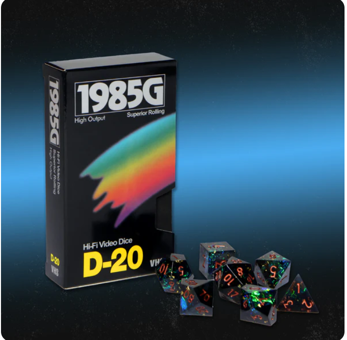 1985 Games - VHS Dice Set - Starstorm