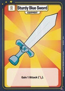 Sturdy Blue Sword - Starter Deck - Starry Acara - 1st Edition