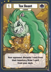 Tax Beast - Defenders of Neopia - 1st Edition