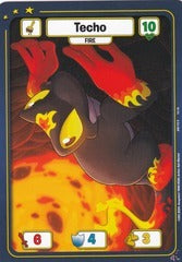 Techo (Fire) - Defenders of Neopia - 1st Edition