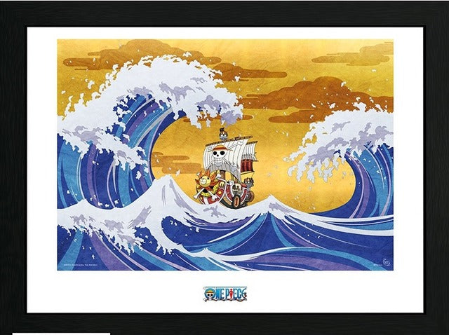 One Piece Framed Print - Thousand Sunny