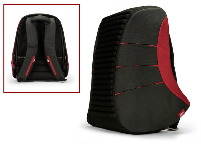 Ultimate Guard - Ammonite Anti-Theft Backpack: Exclusive 2020 Red/Black