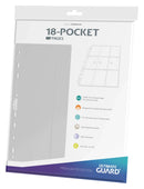 Ultimate Guard: 18-Pocket Side Loading Binder Pages (10 pages) - White