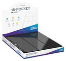 Ultimate Guard: 18-Pocket Side Loading Binder Pages (50 pages) - Black