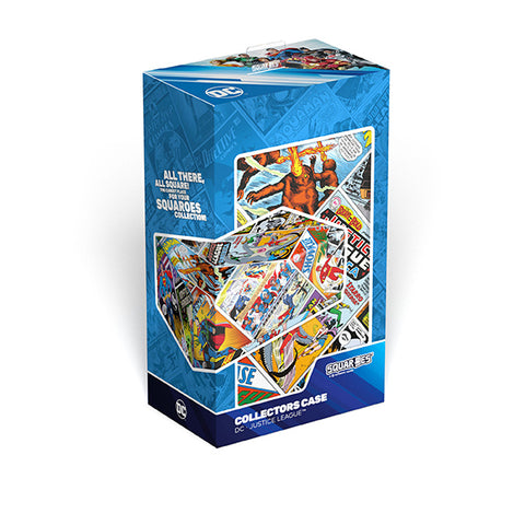 Squaroes: DC- Justice league- Wave I- Collectors Case "Vintage Comics"