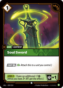 front of card Soul Sword [Organized Play Promos] 
