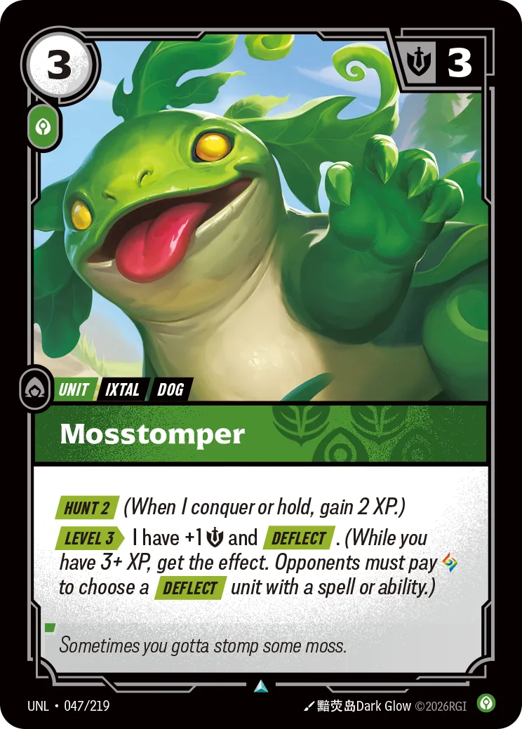 front of card Mosstomper [Organized Play Promos] 