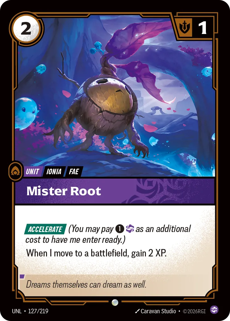 front of card Mister Root [Organized Play Promos] 