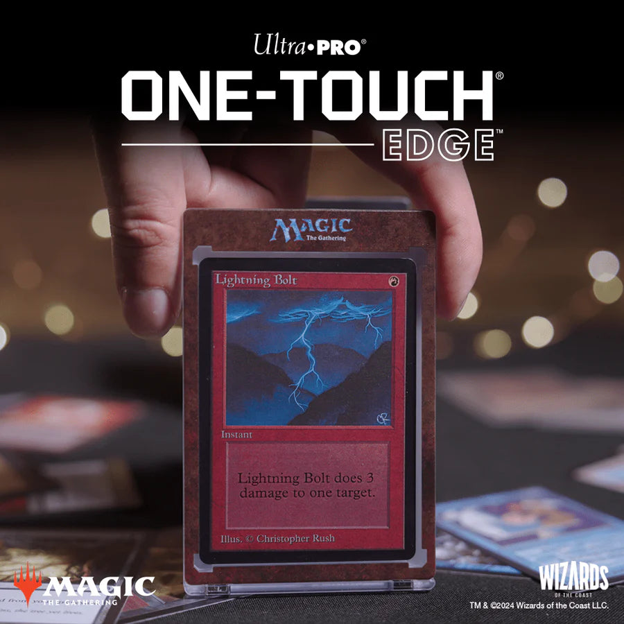 UltraPRO: ONE-TOUCH Edge - Printed Magnetic Card Holder 35pt (Individual Unit) - Classic MTG Card Back