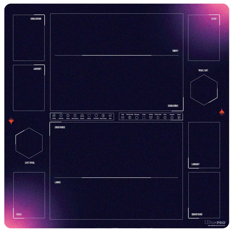 Ultra PRO: Battlemat - Foundations - Learn to Play (2 Player)