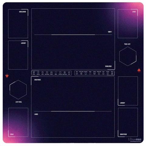 Ultra PRO: Battlemat - Foundations - Learn to Play (2 Player)