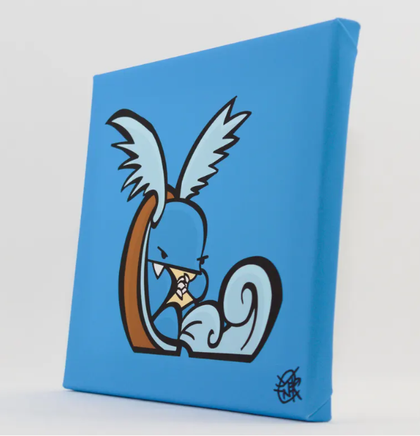 Whereturtle? - (Archival Canvas Giclée Print) - Rawry & Pohly Art