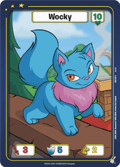 Wocky (Blue) - Defenders of Neopia - 1st Edition