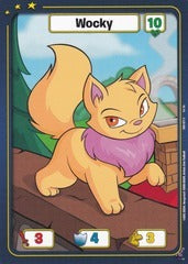 Wocky (Yellow) - Defenders of Neopia - 1st Edition