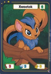 Xweetok (Blue) - Defenders of Neopia - 1st Edition