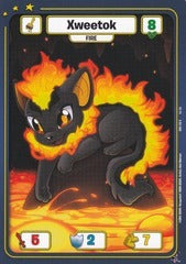 Xweetok (Fire) - Defenders of Neopia - 1st Edition