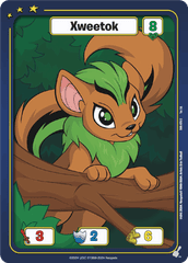 Xweetok (Green) - Defenders of Neopia - 1st Edition