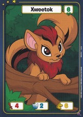 Xweetok (Red) - Defenders of Neopia - 1st Edition