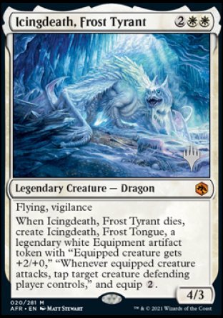 Icingdeath, Frost Tyrant (Promo Pack) [Dungeons & Dragons: Adventures in the Forgotten Realms Promo Pack]