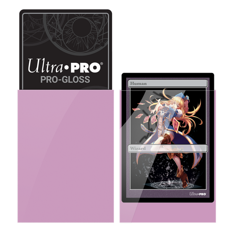 Ultra PRO: Small 60ct Sleeves - PRO-Gloss (Pink)