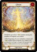 Glisten (Red) [U-MON069-RF] (Monarch Unlimited) Unlimited Rainbow Foil