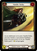 Nimble Strike (Blue) [U-WTR187] (Welcome to Rathe Unlimited) Unlimited Rainbow Foil