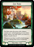 Zen State [U-CRU075] (Crucible of War Unlimited) Unlimited Rainbow Foil