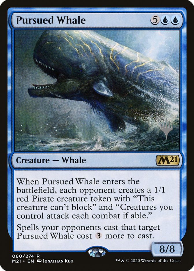 Pursued Whale (Promo Pack) [Core Set 2021 Promo Pack]