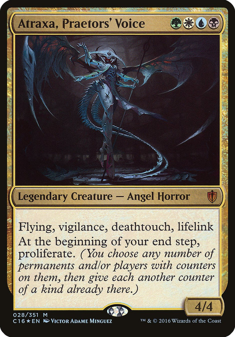 (Oversized) Atraxa, Praetors' Voice [Commander 2016 Oversized]