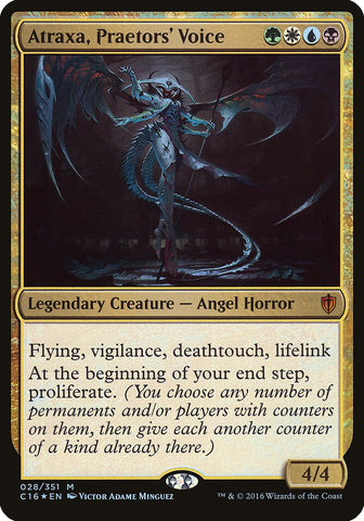 (Oversized) Atraxa, Praetors' Voice [Commander 2016 Oversized]