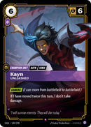 front of card Kayn, Unleashed [Origins]