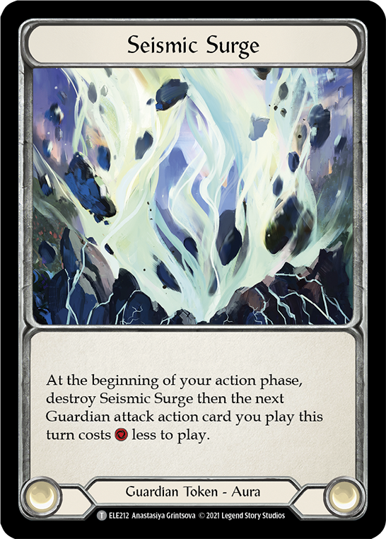 Seismic Surge // Rosetta Thorn [ELE212] (Tales of Aria) 1st Edition Normal