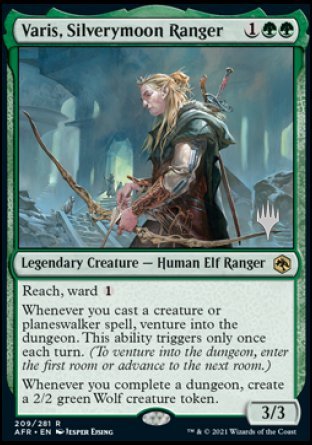 Varis, Silverymoon Ranger (Promo Pack) [Dungeons & Dragons: Adventures in the Forgotten Realms Promo Pack]