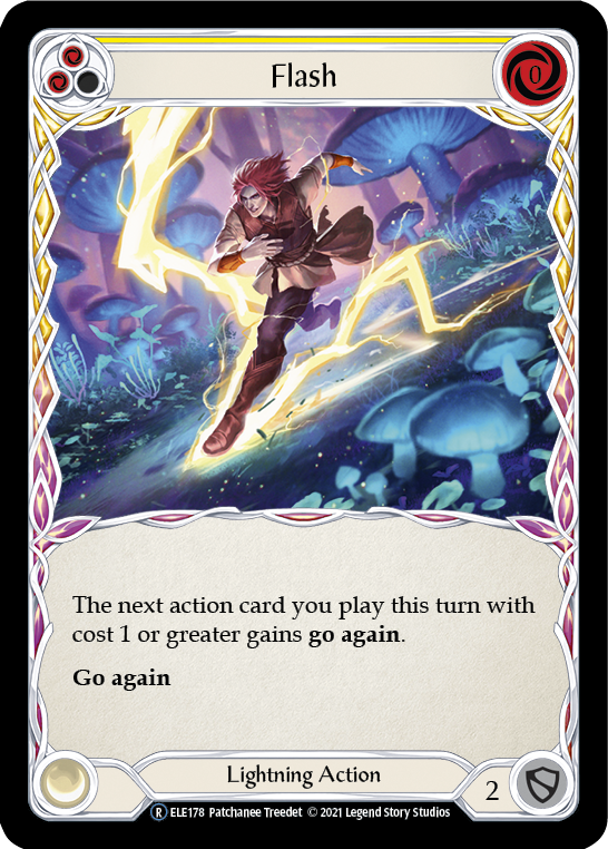Flash (Yellow) [U-ELE178] (Tales of Aria Unlimited) Unlimited Normal
