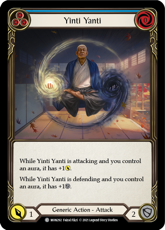 Yinti Yanti (Blue) [MON292-RF] (Monarch) 1st Edition Rainbow Foil