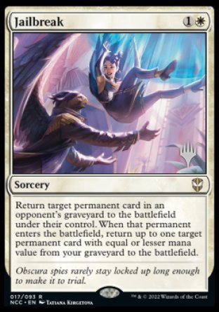 Jailbreak (Promo Pack) [Streets of New Capenna Commander Promo Pack]