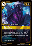 front of card Rek'Sai, Swarm Queen (Alternate Art) [Spiritforged] 170a/221