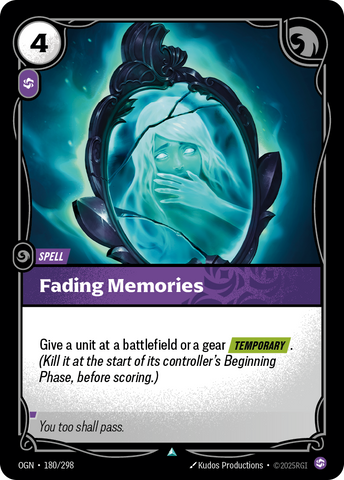 front of card Fading Memories [Origins] #180
