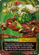 front of card Ivern, Green Father [Unleashed] 195/219