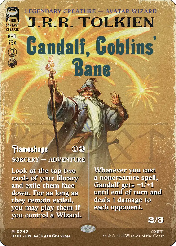Gandalf, Goblins' Bane (Borderless) [The Hobbit]