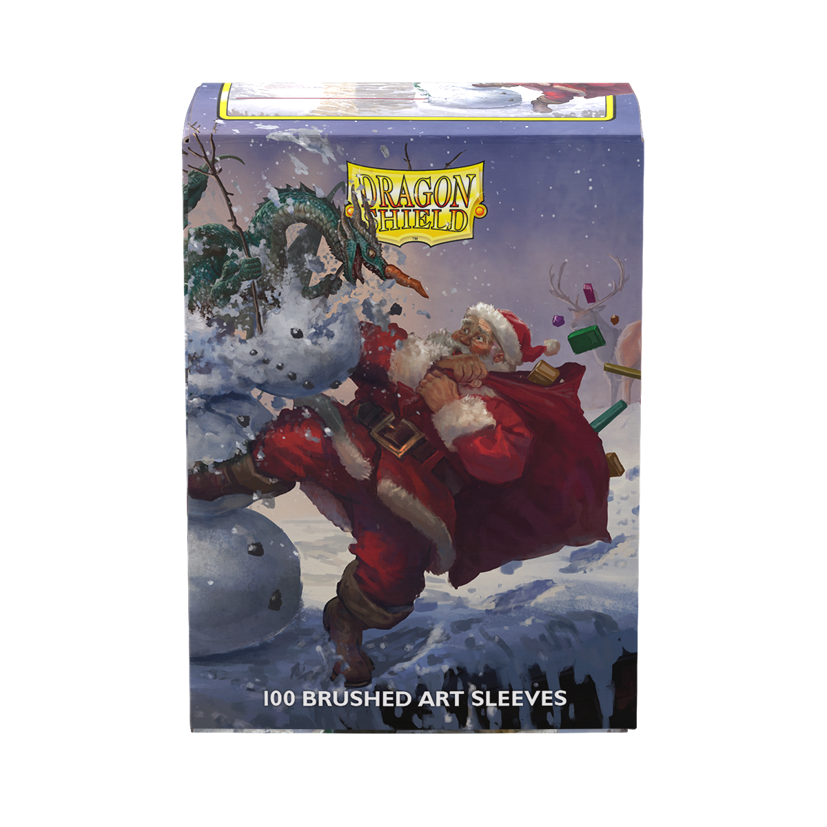 Dragon Shield: Standard 100ct Brushed Art Sleeves - Christmas 2025