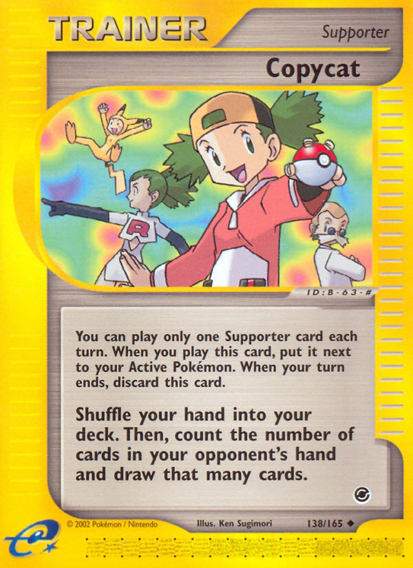 Copycat (138/165) [Expedition: E-Card Base Set]