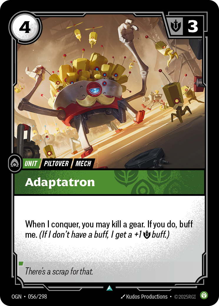front of card Adaptatron [Origins]