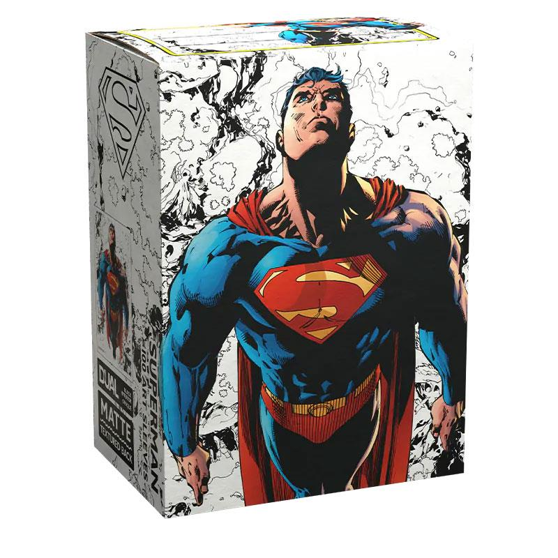 Dragon Shield: Standard 100ct Art Sleeves - Superman Core Full Art (Dual Matte)