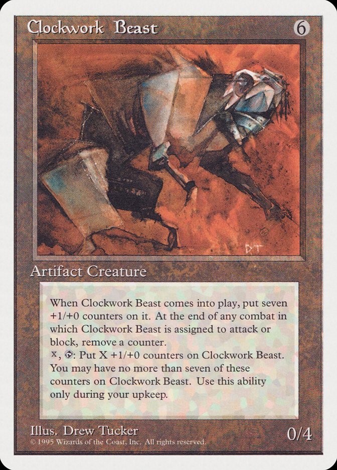 Clockwork Beast (1995 Reprint) [Rivals Quick Start Set]