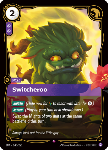 front of card Switcheroo [Spiritforged] 145/221