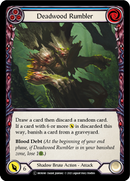 Deadwood Rumbler (Blue) [U-MON140-RF] (Monarch Unlimited) Unlimited Rainbow Foil