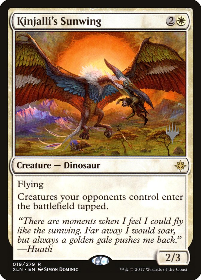 Kinjalli's Sunwing (Promo Pack) [Ixalan Promo Pack]